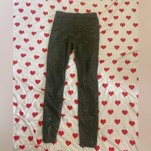 PARKER SMITH Olive Sparkle Pants